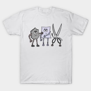 rock, paper and scissors T-Shirt